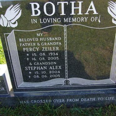 BOTHA Percy Zeiler 1934-2005