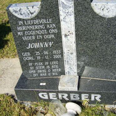 GERBER Johnny 1933-2001