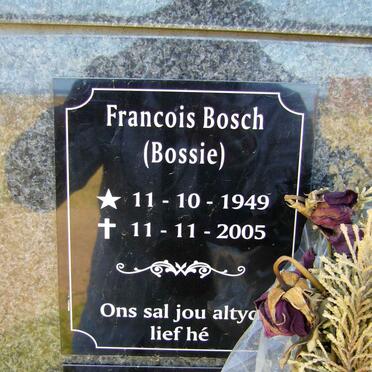 BOSCH Francois 1949-2005
