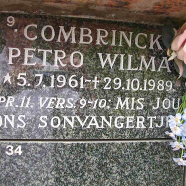 COMBRINK Petro Wilma 1961-1989
