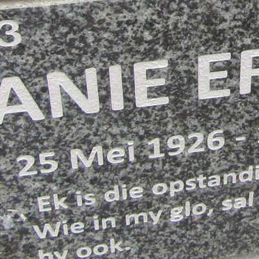ERASMUS Danie 1926-2014