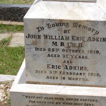 ADKINS John William Eric  -1918 :: ADKINS Eric -1919