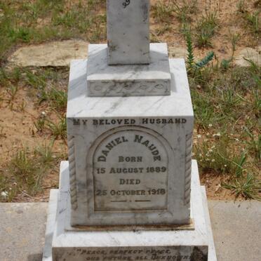 NAUDE Daniel 1889-1918