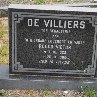 VILLIERS Rocco Victor, de 1929-1980