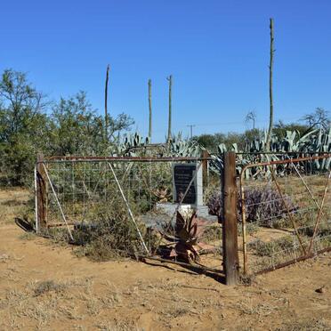 Eastern Cape, JANSENVILLE district, Doornfontein 155_1, Gedeelte 1, farm cemetery