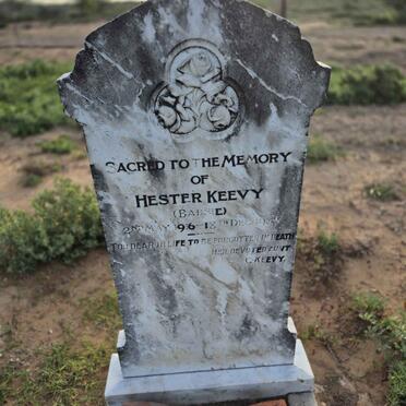 KEEVY Hester 1916-1932