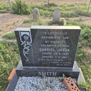 SMITH Gabriel Josua 1897-1982