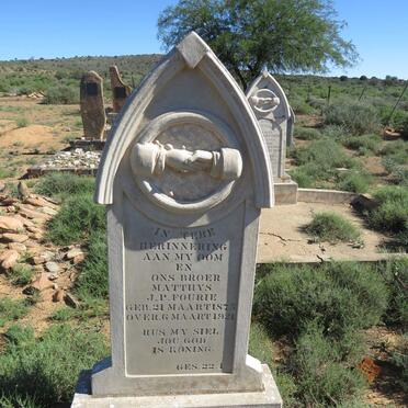 FOURIE Matthys J.P. 1875-1921