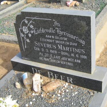 BEER Severus Martinus, de 1928-1991