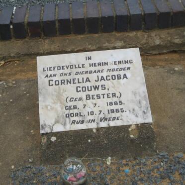 GOUWS Cornelia Jacoba nee BESTER 1885-1965