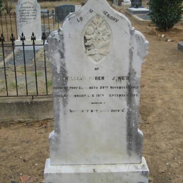 JONES William Robert 1862-1903