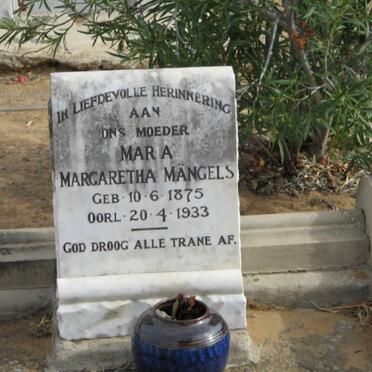 MANGELS Maria Margaretha 1875-1933