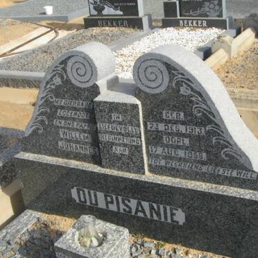 PISANIE Willem Johannes, du 1913-1958