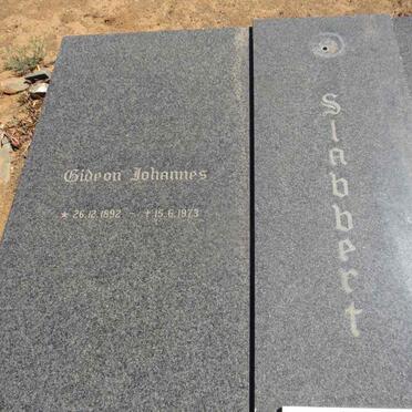 SLABBERT Gideon Johannes 1892-1973 & Gertruida Sophia CROUSE 1893-1977_1