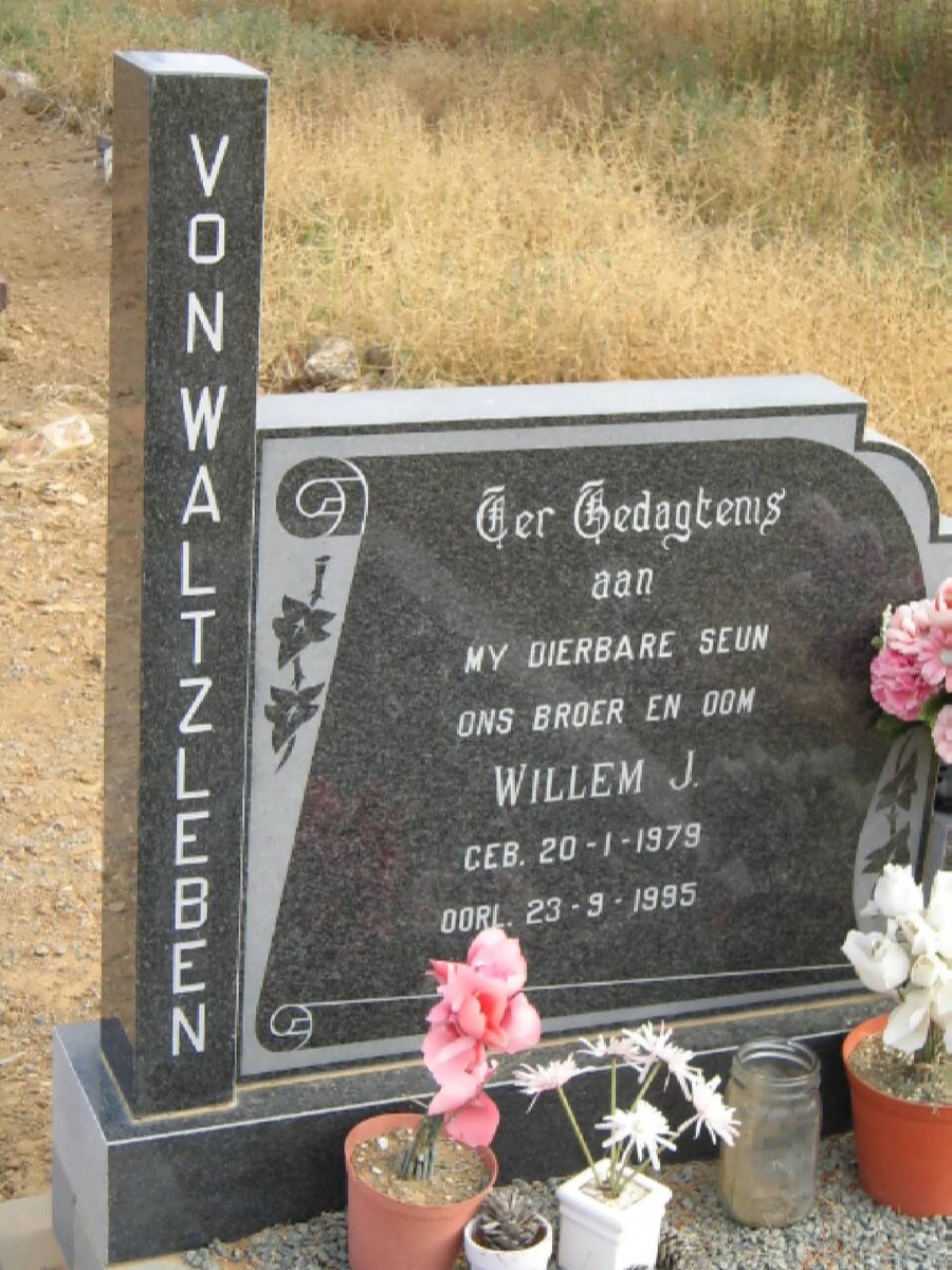 WALTZLEBEN Willem J., von 1979-1995