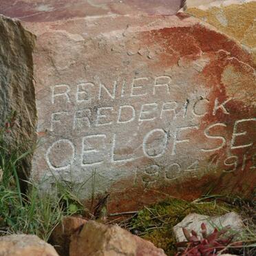 OELOFSEN Renier Frederick 1904-1912