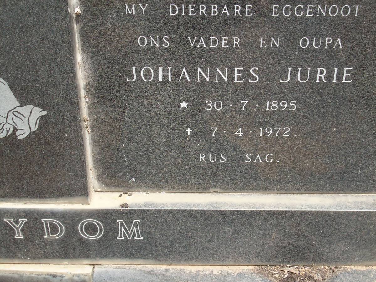 STRYDOM Johannes Jurie 1895-1972