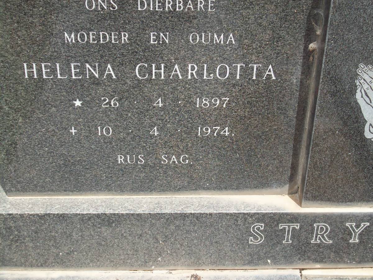 STRYDOM Helena Charlotta 1897-1974