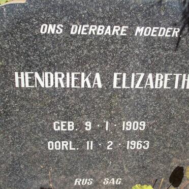 ?OS? Daniel Jacobus 1907-1969 &amp; Hendrieka Elizabeth 1909-1963