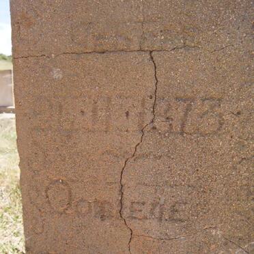 Eastern Cape, JOUBERTINA district, Braamrivier 193, farm cemetery