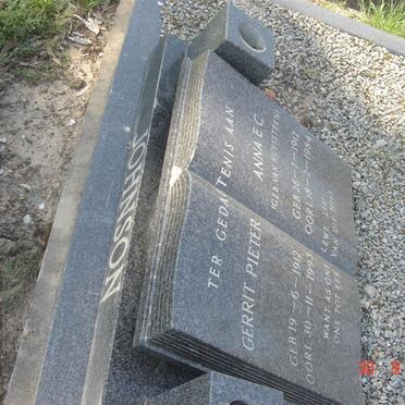 JOHNSON Gerrit Pieter 1912-1993 &amp; Anna E.C. VAN HUYSSTEEN 1912-1984 _1