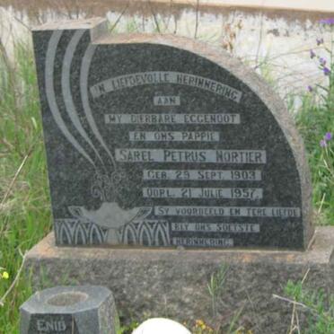 NORTIER Sarel Petrus 1903-1957