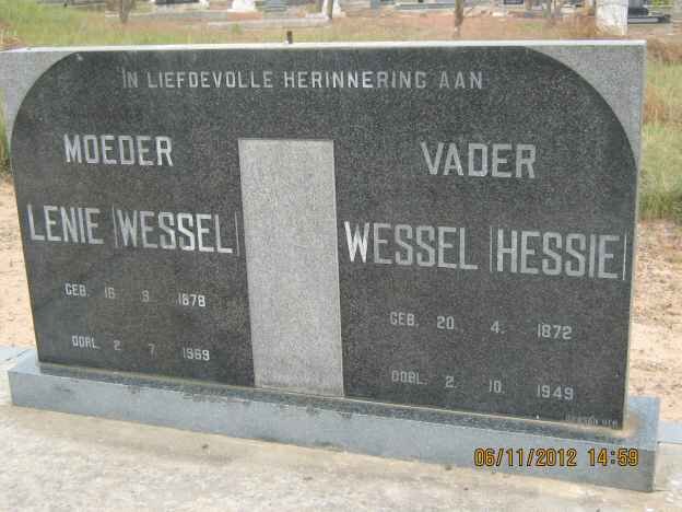 OLIVIER  Wessel 1872-1949 &amp; Lenie 1878-1969