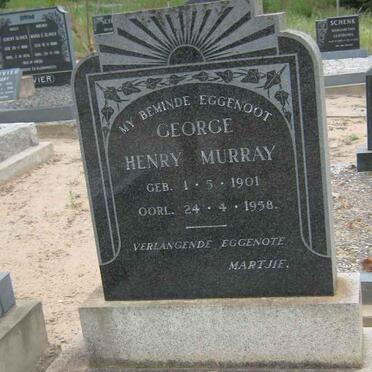 MURRAY George Henry 1901-1958