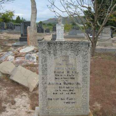 OLIVIER ? 18??-1908 &amp; Johanna H. 1843-1914