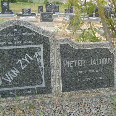 ZYL Pieter Jacobus, van 1876-1958 &amp; Elizabeth Johanna P. VILJOEN 1879-1953 