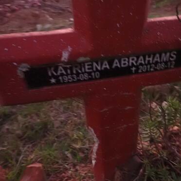 ABRAHAMS Katriena 1953-2012