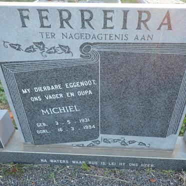 FERREIRA Michiel 1931-1994