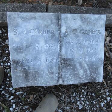 GERBER S.J. 1860-1949 & A.C. DU BRUYN 1862-1944