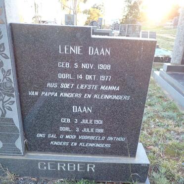GERBER Daan 1901-1981 & Lenie Daan 1908-1977