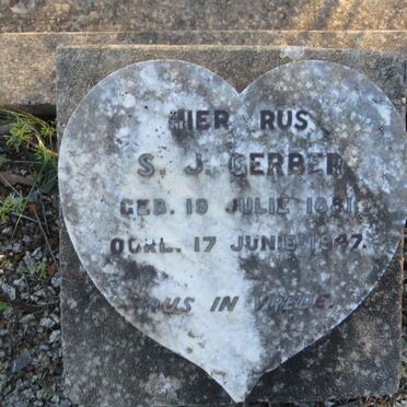 GERBER S.J. 1881-1947