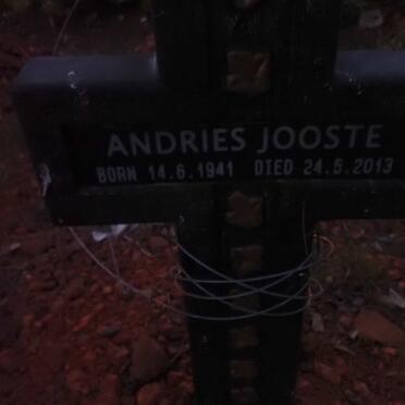 JOOSTE Andries 1941-2013