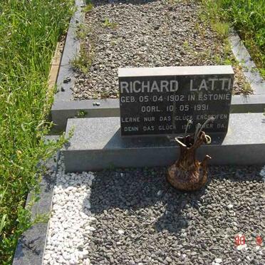 LATTI Richard 1902-1991