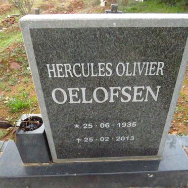 OELOFSEN Hercules Olivier 1935-2013