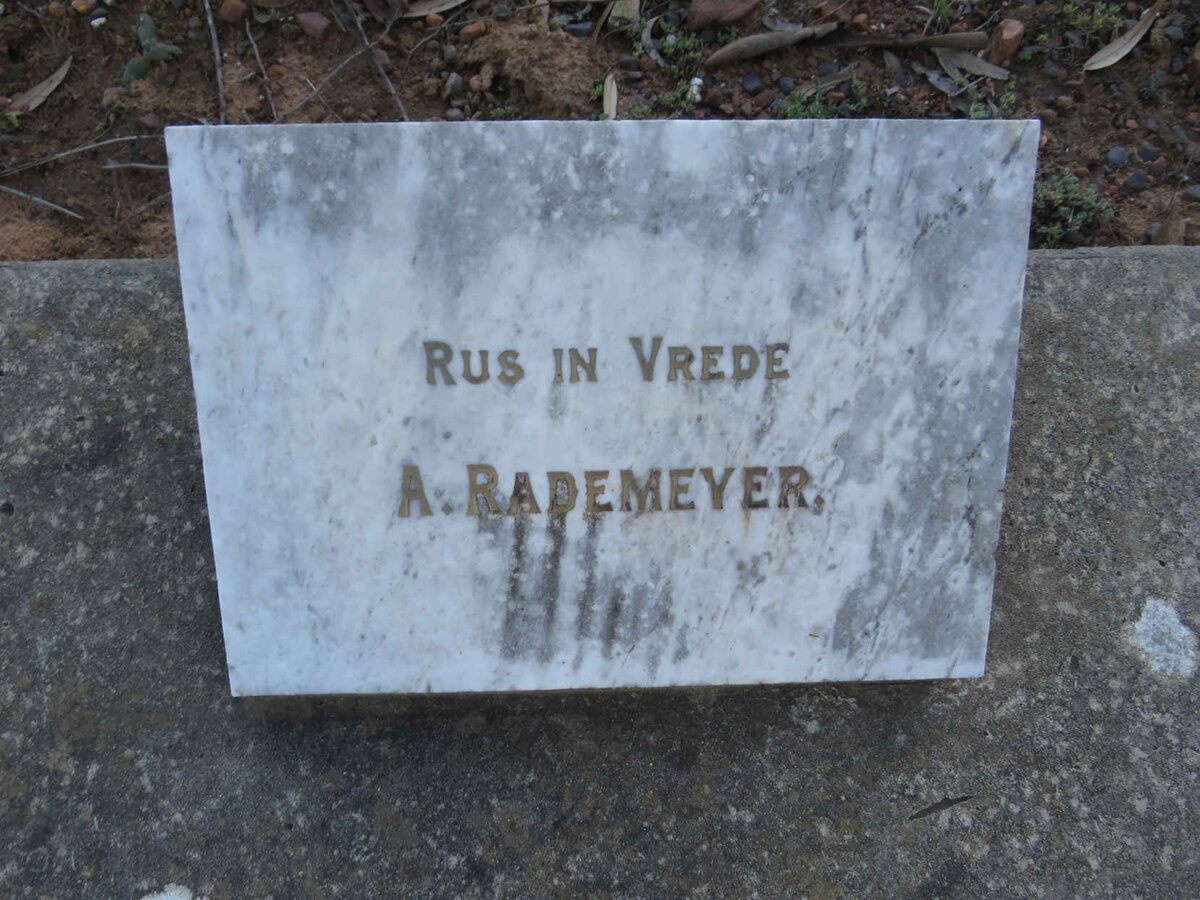 RADEMEYER A.
