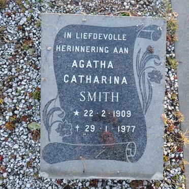 SMITH Agatha Catharina 1909-1977