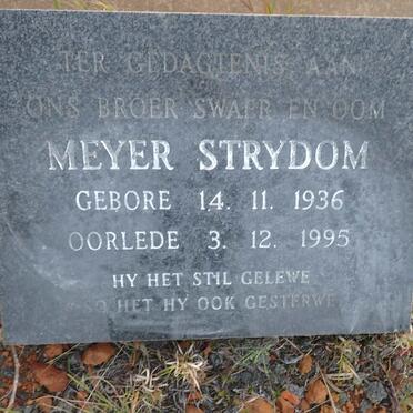 STRYDOM Meyer 1936-1995