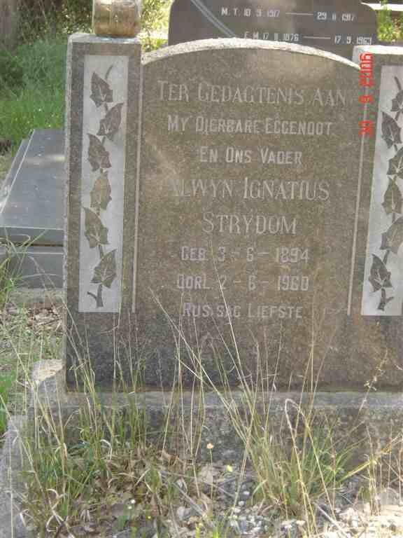 STRYDOM Alwyn Ignatius 1894-1960