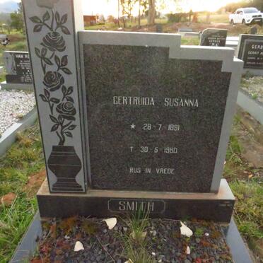 SMITH Gertruida Susanna 1891-1980
