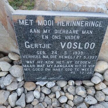 VOSLOO Gertjie 1939-1997