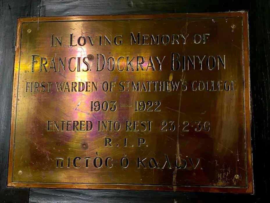 BINYON Francis Dockray -1936