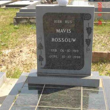ROSSOUW Mavis 1919-1998