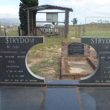 STRYDOM Cornelius 1911-1989   &amp; Una Amanda 1924-1988