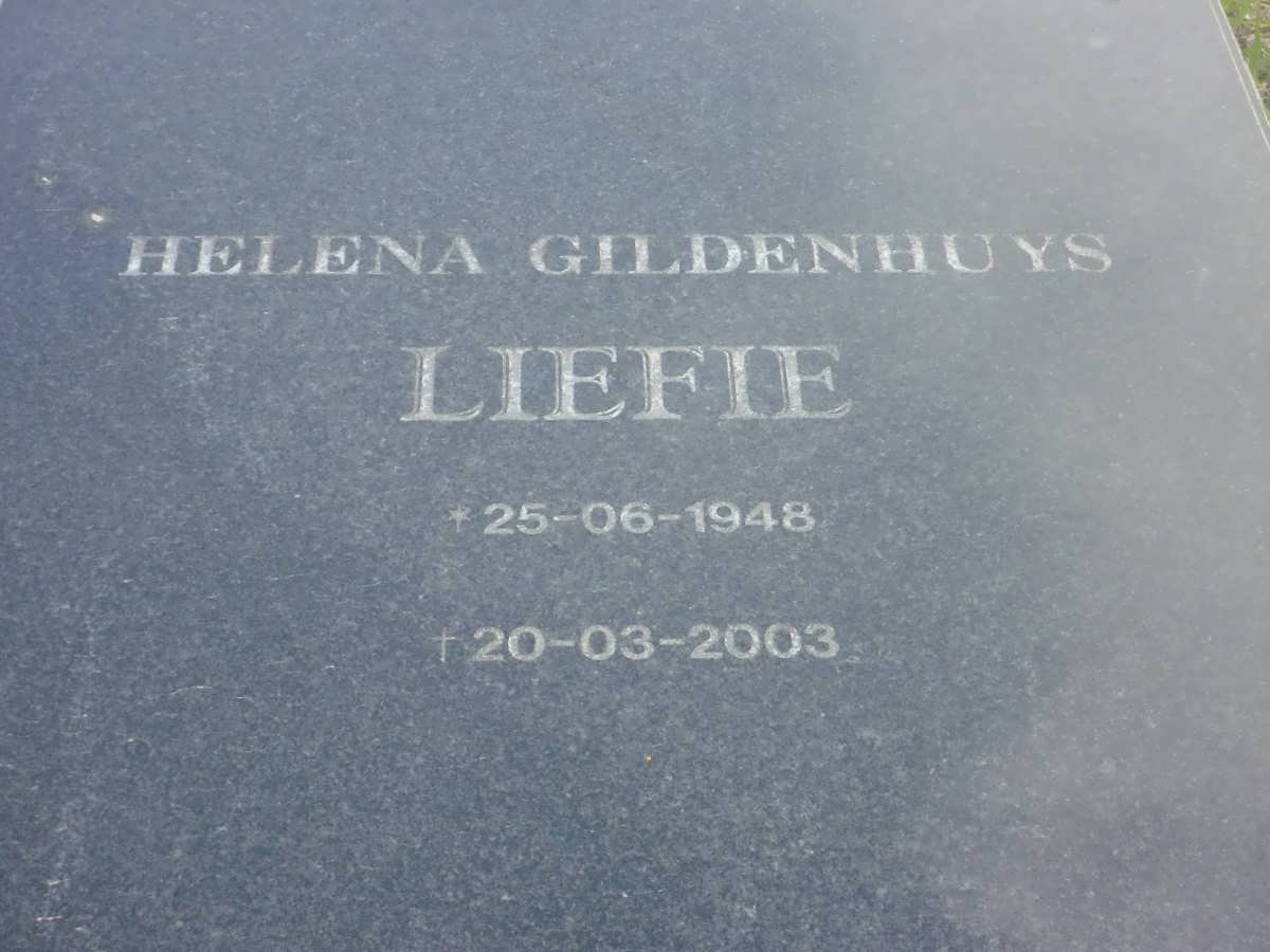 GILDENHUYS Helena 1948-2003