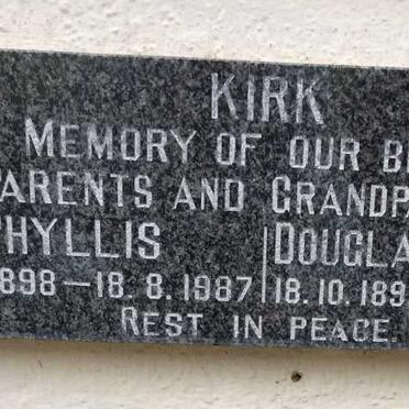KIRK Douglas Pollock 1892-1962 &amp; Phyllis 1898-1987