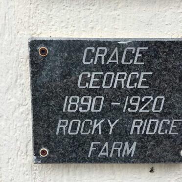 GEORGE Grace 1890-1920